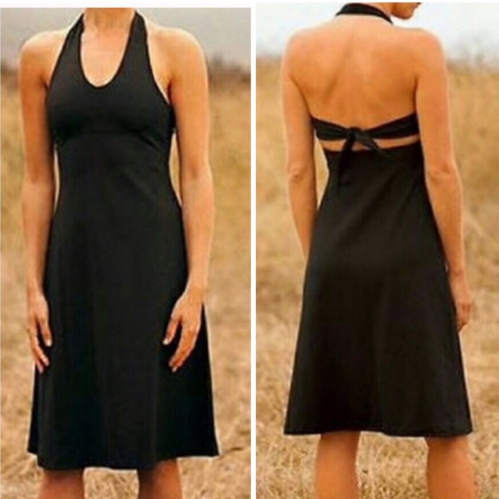 Patagonia | Black Halter Dress XS